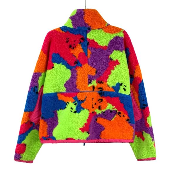 Canada Goose Multicolor Camo Sherpa Fleece Jacket XS - Picture 7 of 7